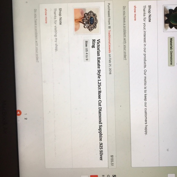 Cocktail ring - Picture 2 of 3